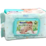 Smart Care Baby Wet Wipes Aloe Vera 120Pcs